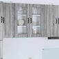 Pannello Lavastoviglie Kalmar 60 X 31 X 100 Cm Grigio Sonoma