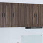 Pannello Lavastoviglie Kalmar Rovere Marrone 60 X 31 X 100 Cm Quercia Marrone