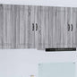 Pannello Lavastoviglie Kalmar 60 X 31 X 100 Cm Grigio Sonoma