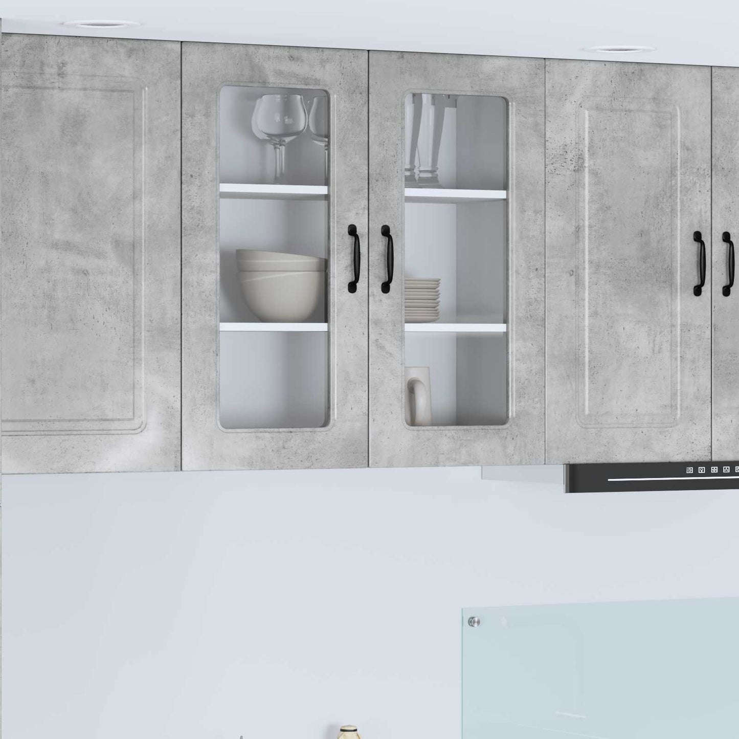 Pannello Lavastoviglie Kalmar 60 X 31 X 100 Cm Grigio Cemento