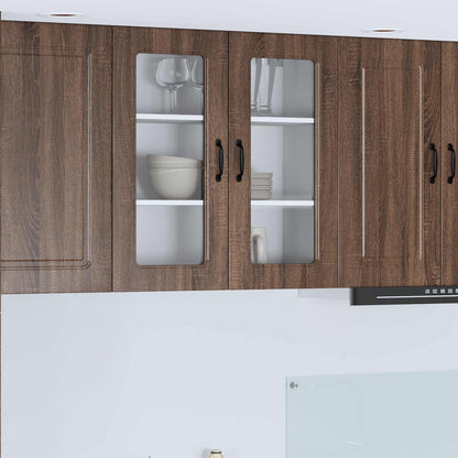 Pannello Lavastoviglie Kalmar Rovere Marrone 60 X 31 X 100 Cm Quercia Marrone