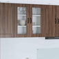 Pannello Lavastoviglie Kalmar Rovere Marrone 60 X 31 X 100 Cm Quercia Marrone