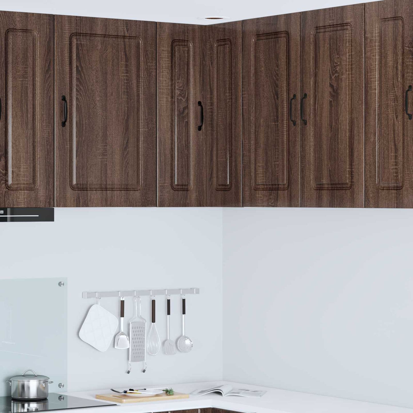 Pannello Lavastoviglie Kalmar Rovere Marrone 60 X 31 X 100 Cm Quercia Marrone