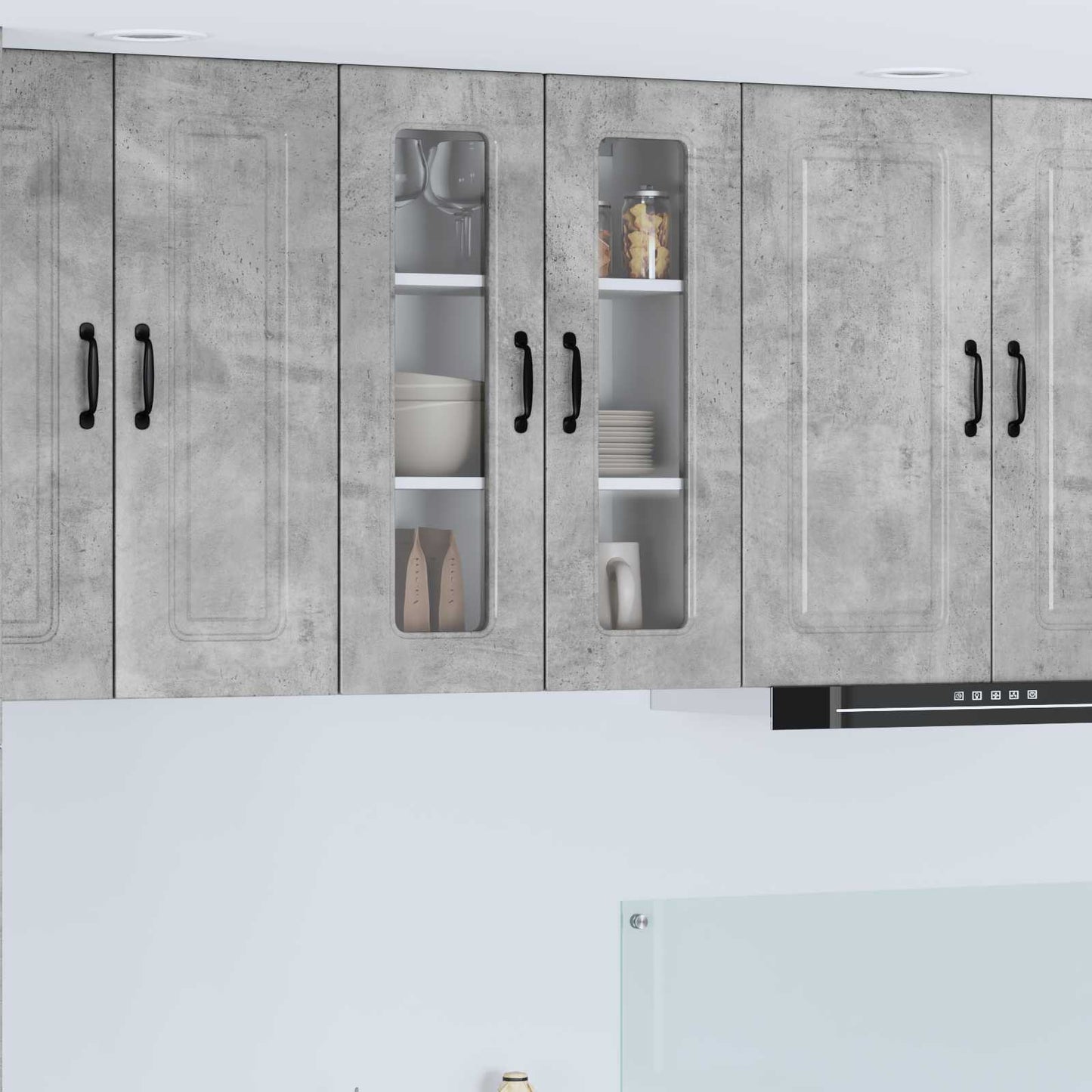 Pannello Lavastoviglie Kalmar 60 X 31 X 100 Cm Grigio Cemento
