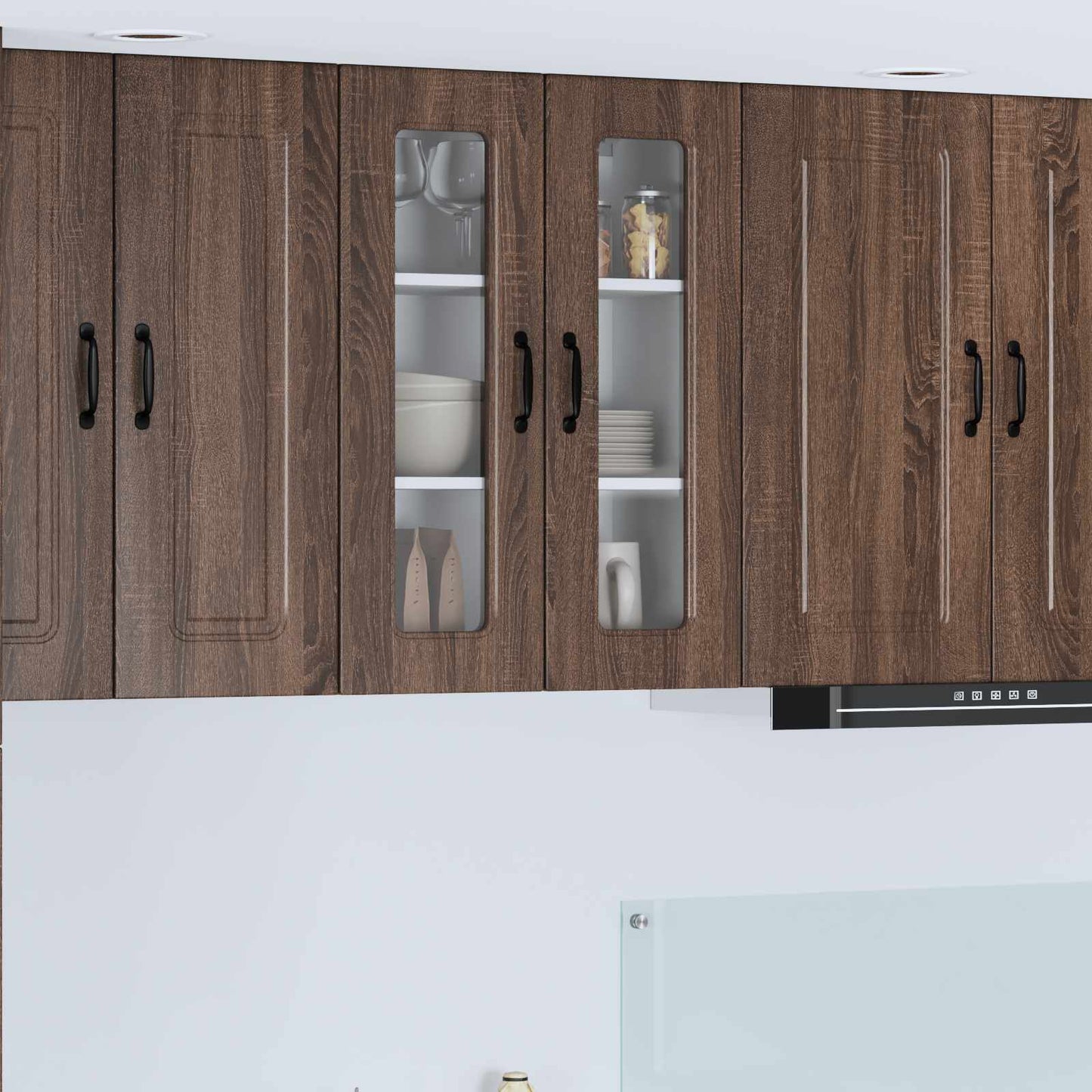 Pannello Lavastoviglie Kalmar Rovere Marrone 60 X 31 X 100 Cm Quercia Marrone