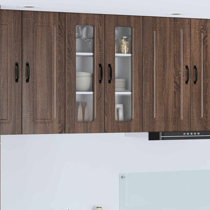 Pannello Lavastoviglie Kalmar Rovere Marrone 60 X 31 X 100 Cm Quercia Marrone