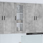 Pannello Lavastoviglie Kalmar 60 X 31 X 100 Cm Grigio Cemento