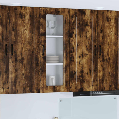 Pannello Lavastoviglie Kalmar Rovere Fumé 60 X 31 X 100 Cm Rovere Fumo