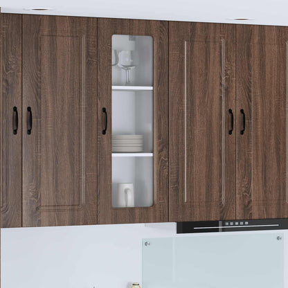Pannello Lavastoviglie Kalmar Rovere Marrone 60 X 31 X 100 Cm Quercia Marrone