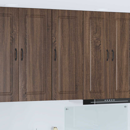 Pannello Lavastoviglie Kalmar Rovere Marrone 60 X 31 X 100 Cm Quercia Marrone