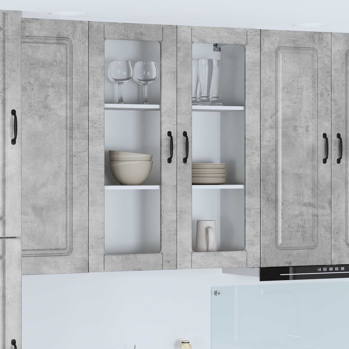 Pannello Lavastoviglie Kalmar 60 X 31 X 100 Cm Grigio Cemento