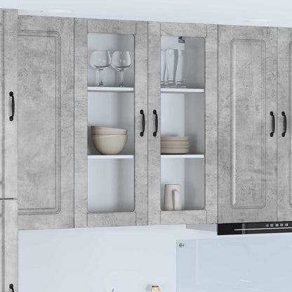 Pannello Lavastoviglie Kalmar 60 X 31 X 100 Cm Grigio Cemento