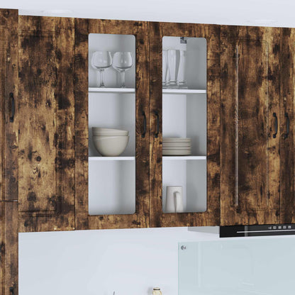 Pannello Lavastoviglie Kalmar Rovere Fumé 60 X 31 X 100 Cm Rovere Fumo