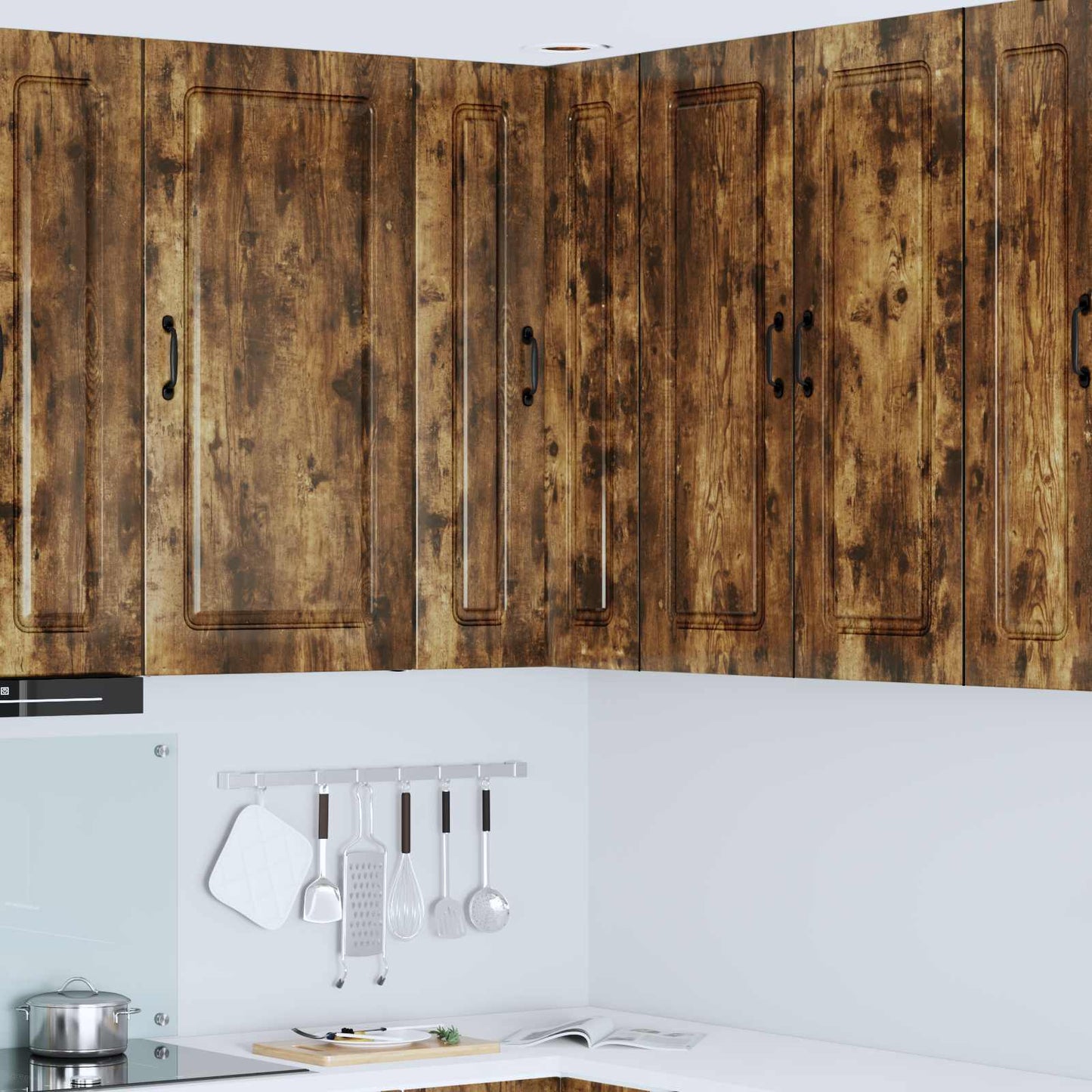 Pannello Lavastoviglie Kalmar Rovere Fumé 60 X 31 X 100 Cm Rovere Fumo