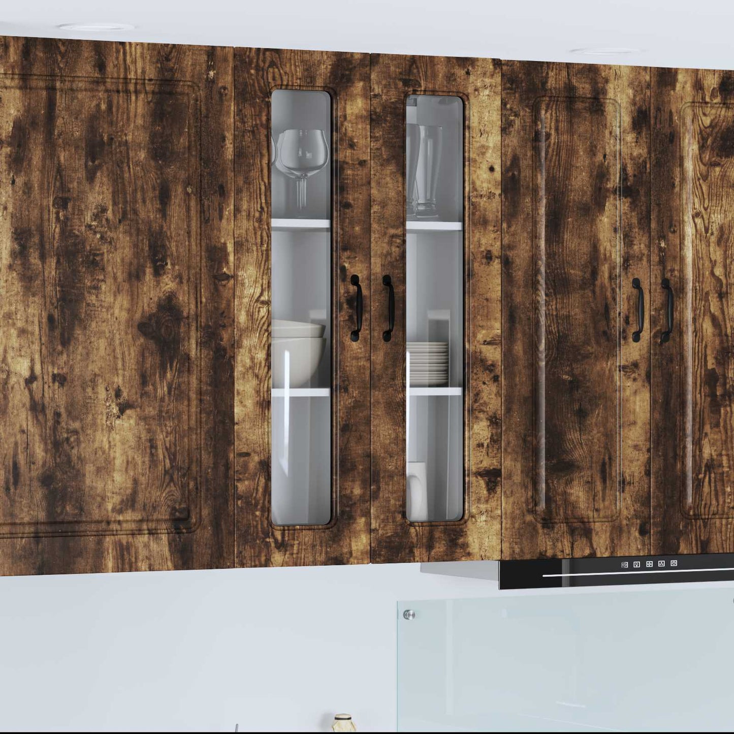 Pannello Lavastoviglie Kalmar Rovere Fumé 60 X 31 X 100 Cm Rovere Fumo