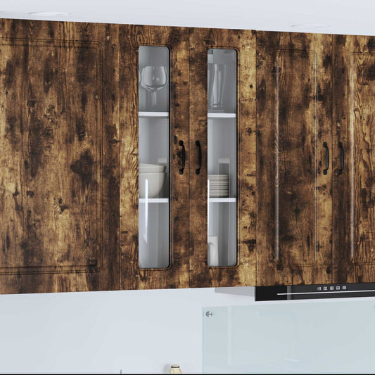 Pannello Lavastoviglie Kalmar Rovere Fumé 60 X 31 X 100 Cm Rovere Fumo