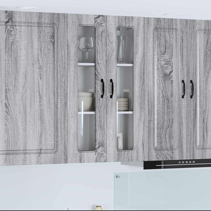 Pannello Lavastoviglie Kalmar 60 X 31 X 100 Cm Grigio Sonoma