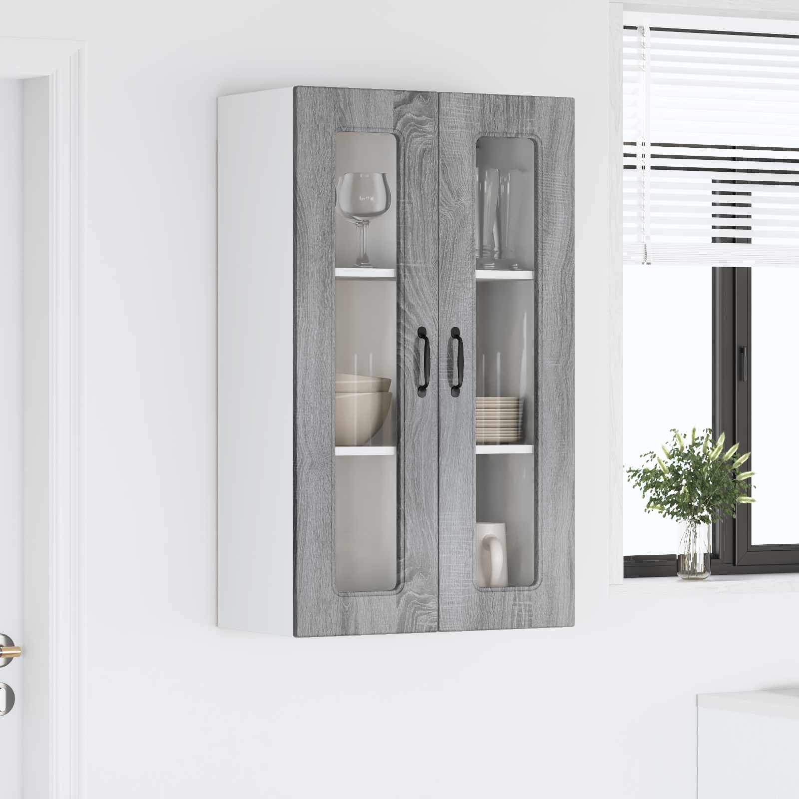 Pannello Lavastoviglie Kalmar 60 X 31 X 100 Cm Grigio Sonoma