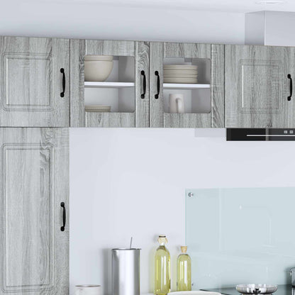 Base Da Cucina Lucca In Legno Multistrato Grigio Sonoma