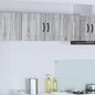 Base Da Cucina Lucca In Legno Multistrato Grigio Sonoma