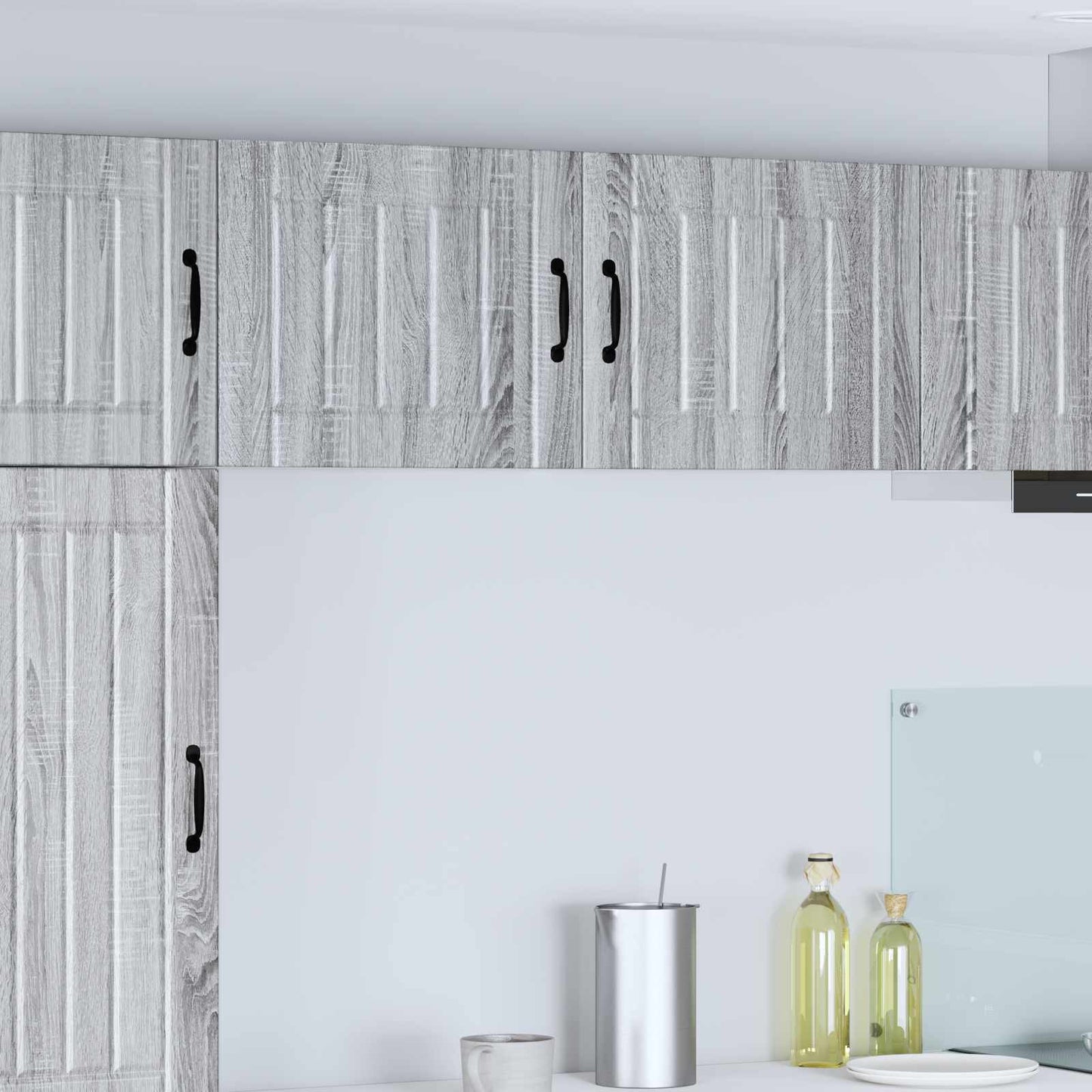 Base Da Cucina Lucca In Legno Multistrato Grigio Sonoma