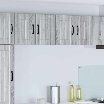 Base Da Cucina Lucca In Legno Multistrato Grigio Sonoma