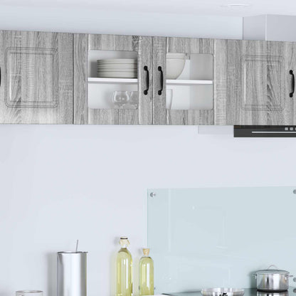 Base Da Cucina Lucca In Legno Multistrato Grigio Sonoma