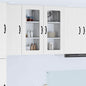 Mobile Base Ad Angolo Cucina Lucca In Legno Multistrato Bianco