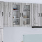Base Da Cucina Lucca In Legno Multistrato Grigio Sonoma