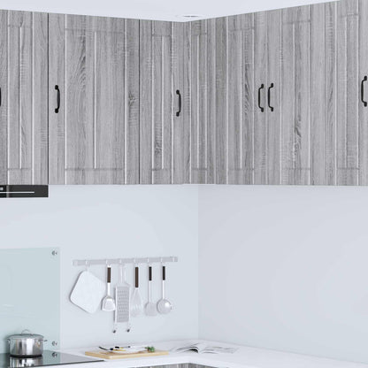 Base Da Cucina Lucca In Legno Multistrato Grigio Sonoma
