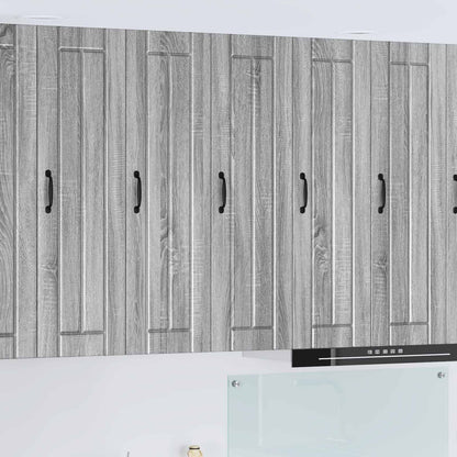 Base Da Cucina Lucca In Legno Multistrato Grigio Sonoma