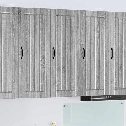 Base Da Cucina Lucca In Legno Multistrato Grigio Sonoma