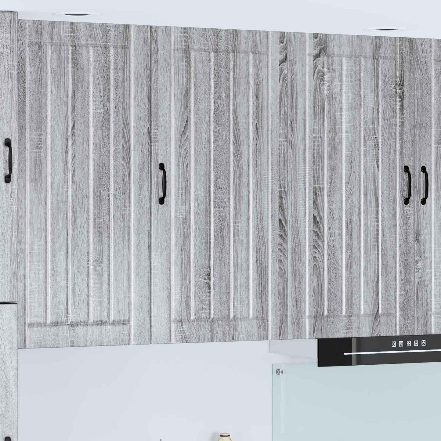 Base Da Cucina Lucca In Legno Multistrato Grigio Sonoma