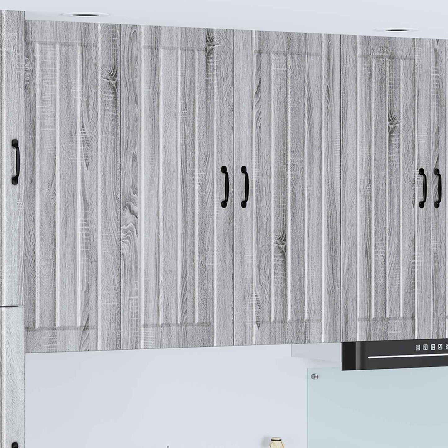 Base Da Cucina Lucca In Legno Multistrato Grigio Sonoma