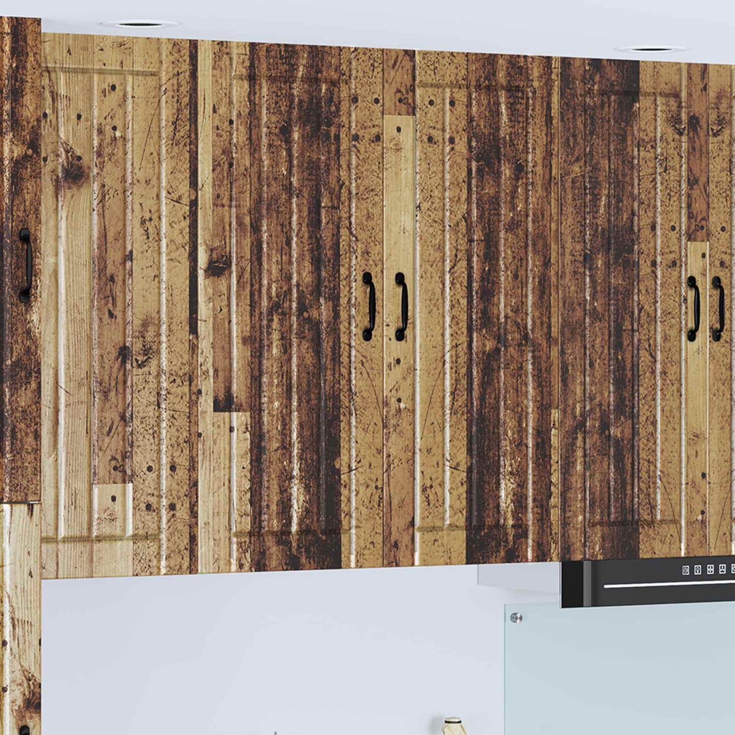 Armadi Forno 2 Pz Lucca In Legno Multistrato Legno Antico