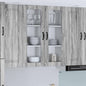 Base Da Cucina Lucca In Legno Multistrato Grigio Sonoma