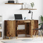 Scrivania Bianca 140X50X75 Cm In Legno Multistrato