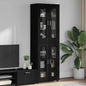 Credenza Florin 88,5 X 30,5 X 55,5 Cm Legno Multistrato Nero