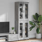 Credenza Con Porta Florin 88,5 X 30,5 X 73 Cm Grigio Sonoma