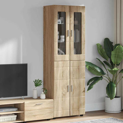 Credenza Con Porta Florin 88,5 X 30,5 X 73 Cm Rovere Sonoma