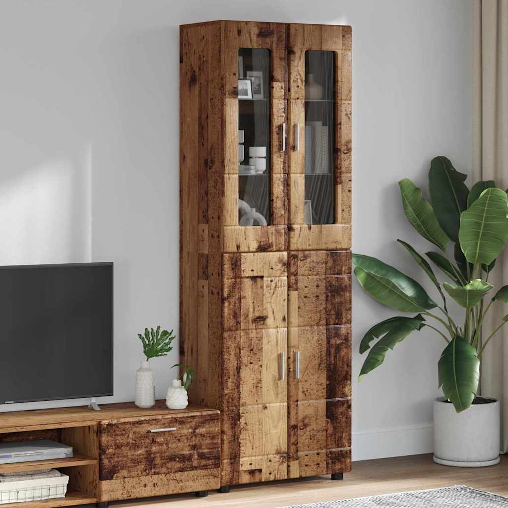 Credenza Con Porta Florin 88,5 X 30,5 X 73 Cm Legno Vecchio