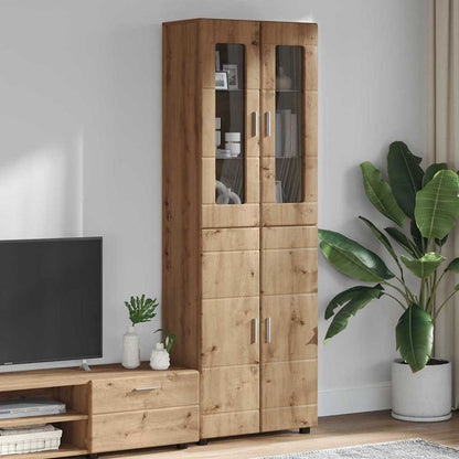 Credenza Florin 88,5 X 30,5 X 73 Cm Rovere Artigianale