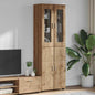 Credenza Florin 88,5 X 30,5 X 73 Cm Rovere Artigianale