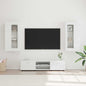 Credenza Florin 88,5 X 30,5 X 73 Cm Legno Multistrato Bianco