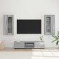 Credenza Con Porta Florin 88,5 X 30,5 X 73 Cm Grigio Sonoma