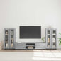 Credenza Con Porta Florin 88,5 X 30,5 X 73 Cm Grigio Sonoma