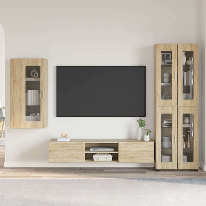 Credenza Con Porta Florin 88,5 X 30,5 X 73 Cm Rovere Sonoma