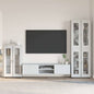 Credenza Florin 88,5 X 30,5 X 73 Cm Legno Multistrato Bianco