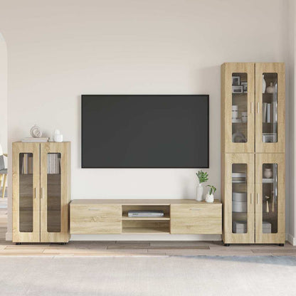 Credenza Con Porta Florin 88,5 X 30,5 X 73 Cm Rovere Sonoma