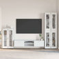 Credenza Con Porta Florin 88,5 X 30,5 X 73 Cm Bianco Lucido